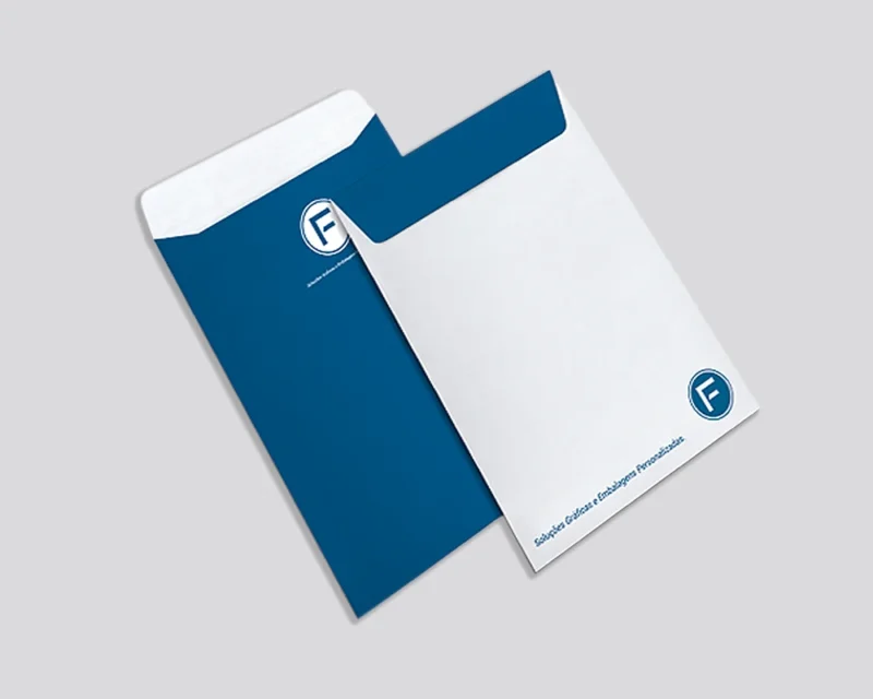 Papelaria Personalizada - Envelopes - Grupo Formwork Sindigraf