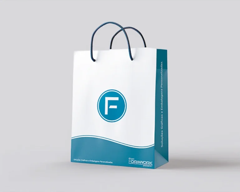 Sacolas personalizadas - Grupo Formwork Sindigraf